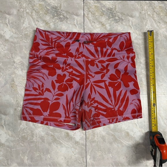 Avia Pants - Avia Athletic Shorts Red and Purple Lightweight Design